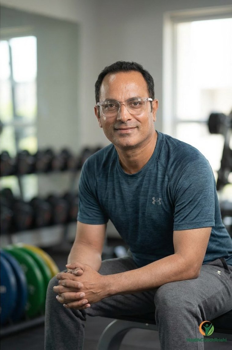 Rrishi Barman, founder of HealthCoachRrishi