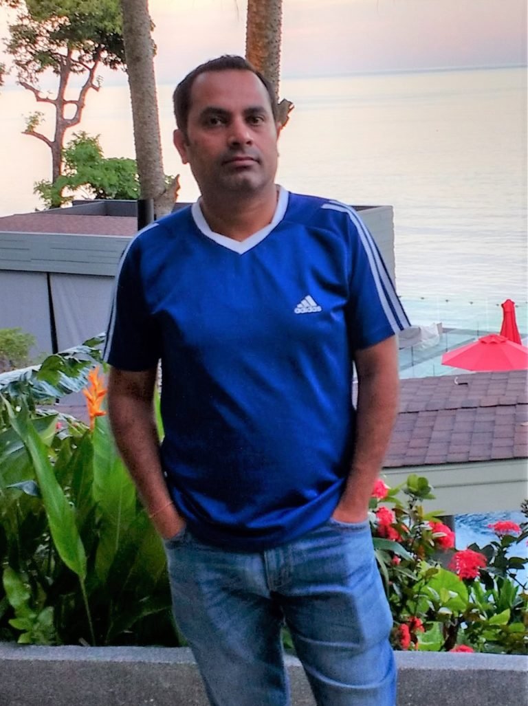 Rrishi before coaching